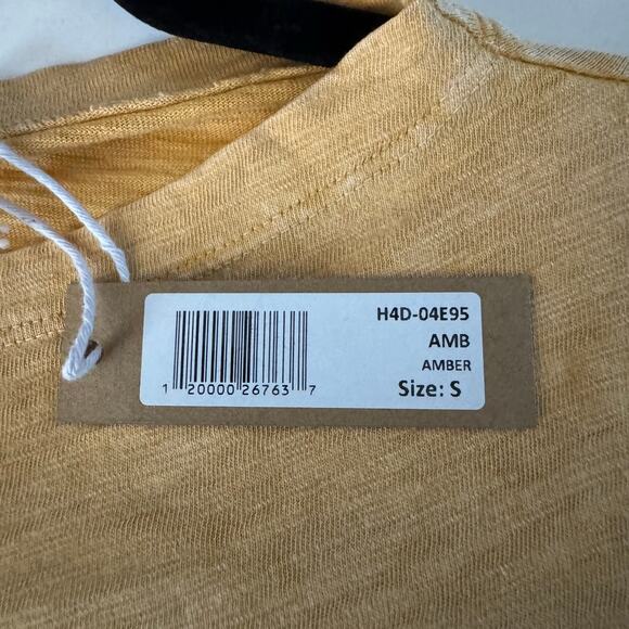 HELLO NITE Dress Small Dolman Sleeve Elastic Waist Mini Skirt Slub Cotton Casual - Picture 8 of 10